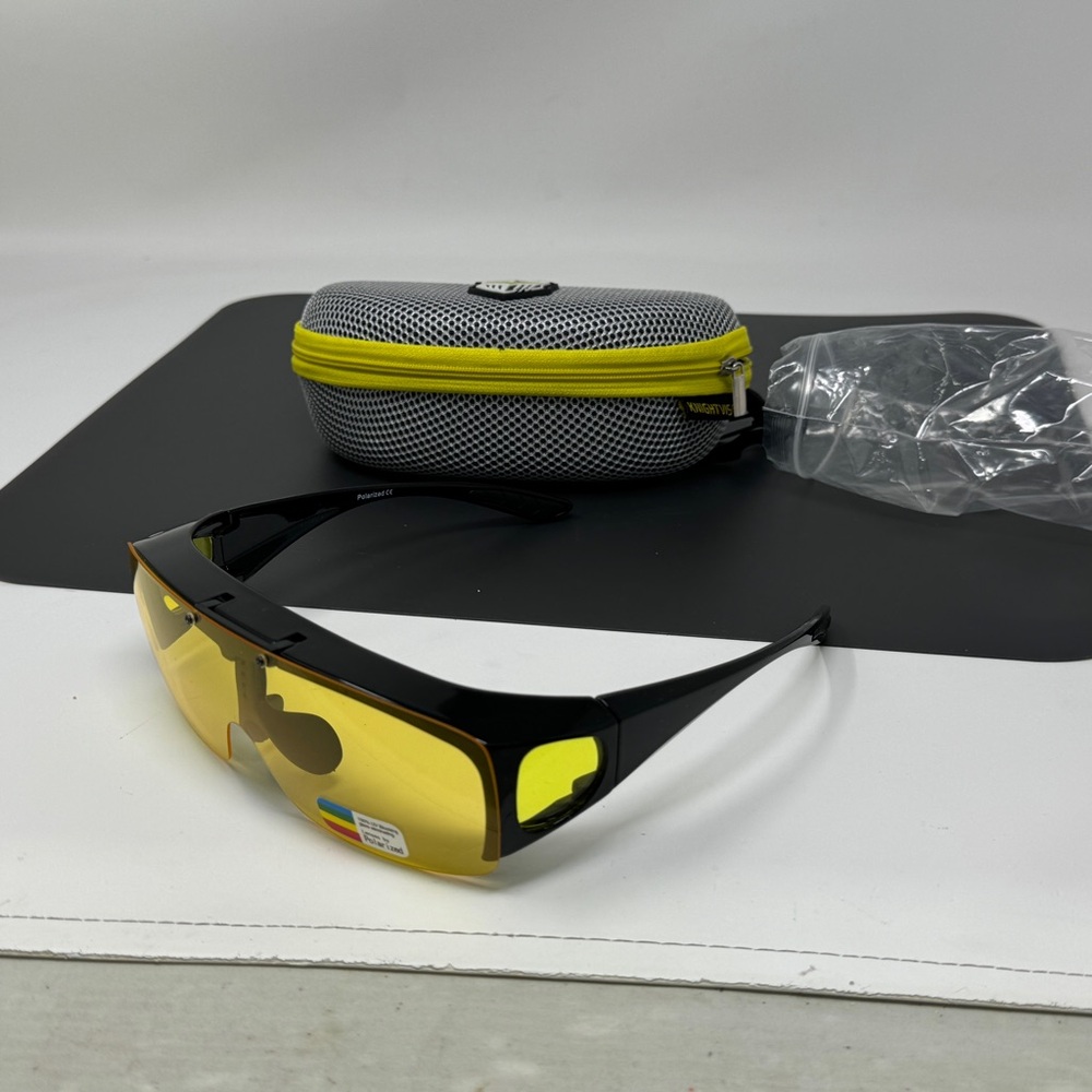 Knight Visor Yellow Night Vision Glasses